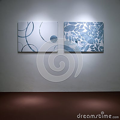 Art gallery Stock Photo