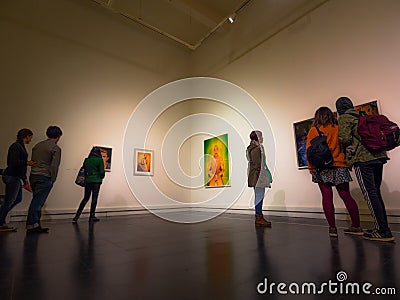 Art gallery Editorial Stock Photo