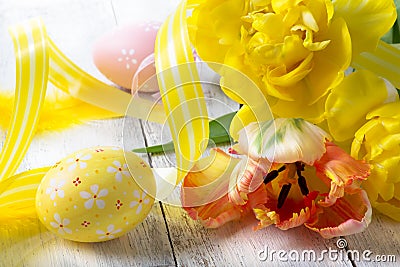 Art Happy easter Stock Photo