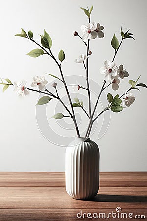 The Art of Ikebana. Stock Photo