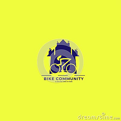 Bike Community Stock Photo