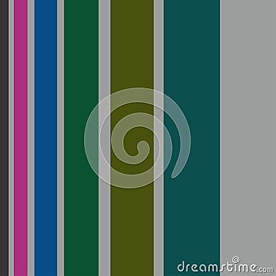 seamless multi colors stripes vertically Vector Illustration