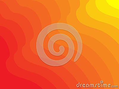 orange colorful abstract background Cartoon Illustration