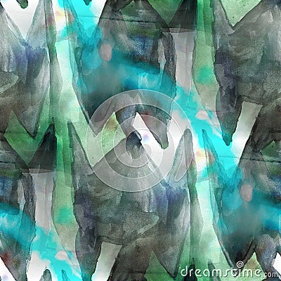 Art splash background texture blue green abstract Stock Photo