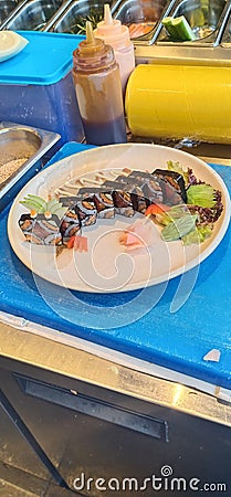 Art of sushi food sushilovers foodlovers Stock Photo
