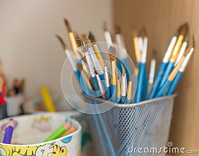 Art tools Stock Photo