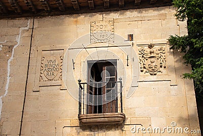 Art in valpuesta, Spain Stock Photo