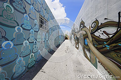 Art at Wynwood Miami 7 Editorial Stock Photo