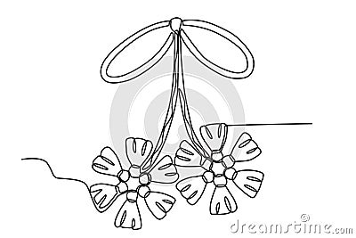 A Martisor for celebration Vector Illustration