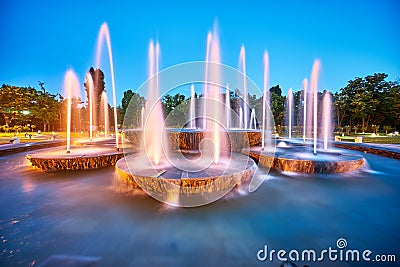 Artesian Fountain Stock Photo