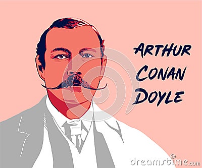 312_Arthur_Conan_Doyle Editorial Stock Photo