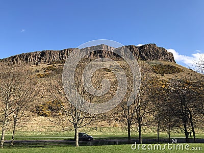 Arthur seat Stock Photo