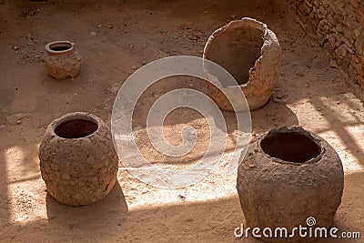 Artifacts and the ruins of Greece Stock Photo