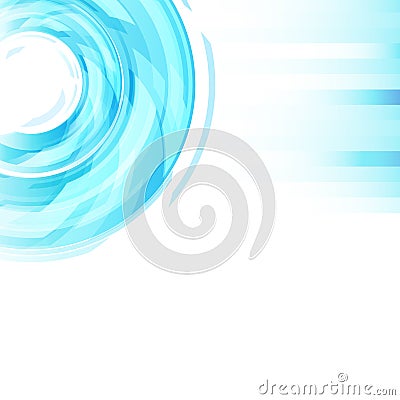 Artificial eye blue digital technology concept abstract background vector illustration Vector Illustration