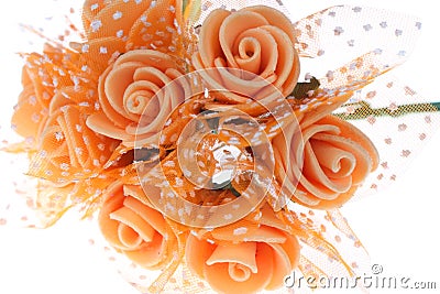 Artificial flower Stock Photo