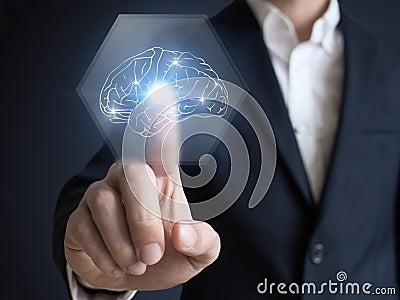 Artificial intelligence, AI , data mining, genetic programming, machine learning Stock Photo