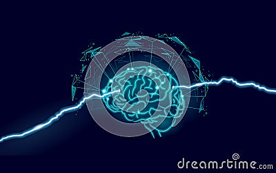 Artificial intelligence cyber assistance data security danger. Hacker spy attack information server protection. Virus Vector Illustration