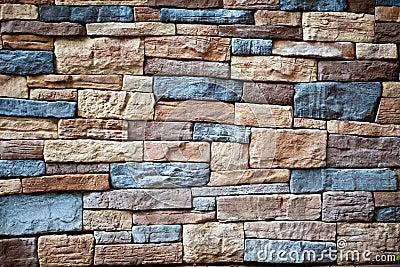 Artificial stone Stock Photo