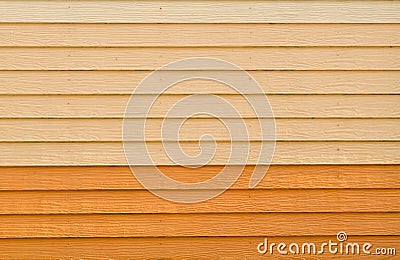 Artificial wood wall background Stock Photo