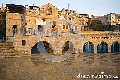 The Artist Quarter, Safed (Tzfat) Editorial Stock Photo