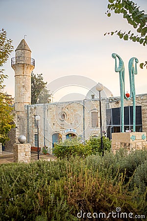 The Artist Quarter, Safed (Tzfat) Editorial Stock Photo