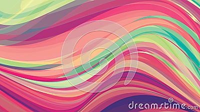 Artistic background with wavy texture. Multicolor vector graphics Vector Illustration