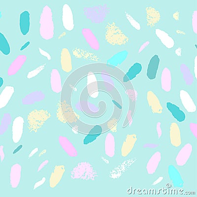 Artistic Confetti Pattern Vector Illustration