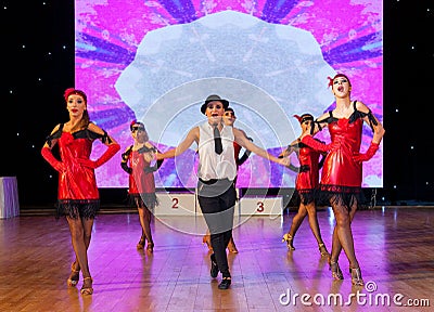 Artistic Dance European Championship WADF Editorial Stock Photo