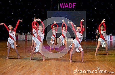 Artistic Dance European Championship WADF Editorial Stock Photo