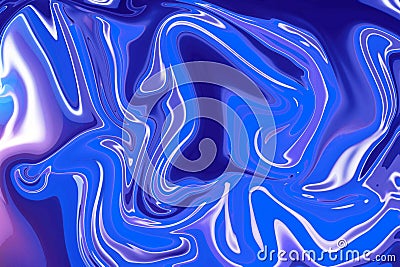 an artistic fusion of vibrant beauty, abstract forms, and dynamic expression in a blue texture marble abstract on a photo blue Stock Photo