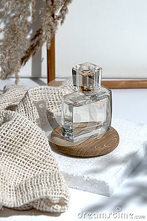 Artistic perfume composition Stock Photo