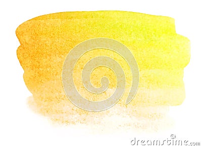 Artistic watercolor creative brush stroke Stock Photo