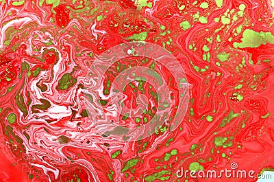 Artists abstract oil painting Stock Photo
