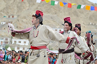 Artists on Festival of Ladakh Heritage Editorial Stock Photo