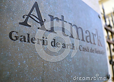 Artmark Bucharest Art Galleries & Auction House Editorial Stock Photo