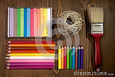 Arts and crafts Stock Photo