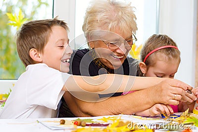 Arts and crafts Stock Photo