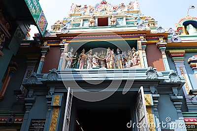 Arulmigu Manakula Vinayagar Temple in Puducherry, India Stock Photo