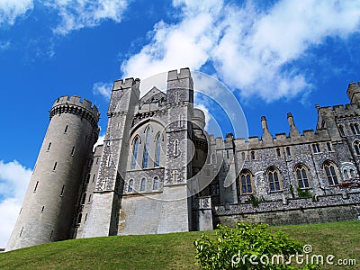 Arundel Castle Stock Photo