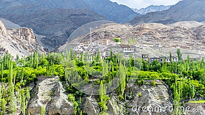 The Aryan valley, Batalik sector, Ladakh, India Stock Photo