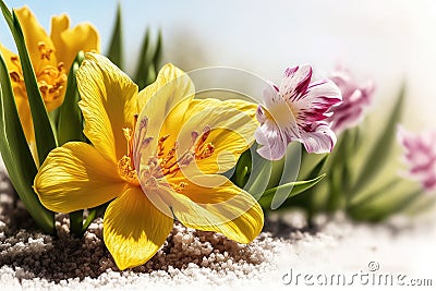 Beautiful Warm weather Spring Season, popular or the most searched in stock photos. Stock Photo