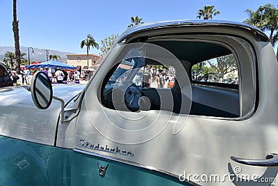 Two-Tone 1959 Studebaker Pick Up Truck, 3. Editorial Stock Photo
