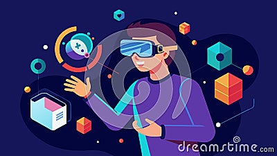 As you remove your VR headset you are left with a newfound understanding of the complex data set having explored it in a Vector Illustration