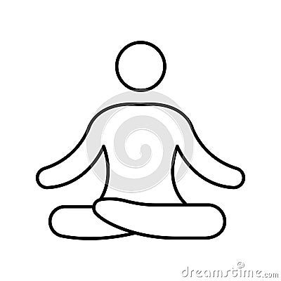 Asanas Isolated Vector icon which can easily modify or edit Vector Illustration