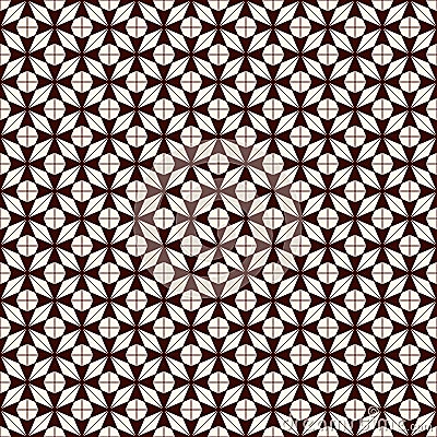 Asanoha seamless surface pattern. Traditional japanese print with hemp leaf motif. Classic oriental ornament Vector Illustration