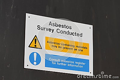 Asbestos Stock Photo