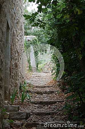 Ascending path Stock Photo