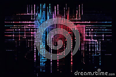 ascii abstract art abstract art pieces rendered in ascii charact Cartoon Illustration