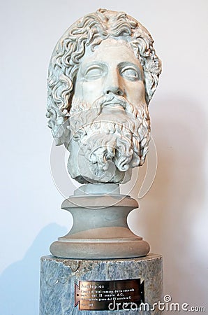 Asclepius Editorial Stock Photo