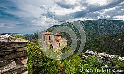 Asen`s Fortress Stock Photo